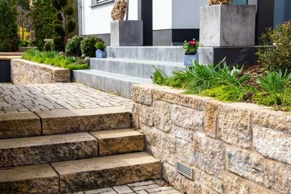 Stone Step Replacement in Ventura