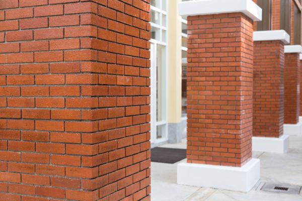 Brick Column Installation in Ventura