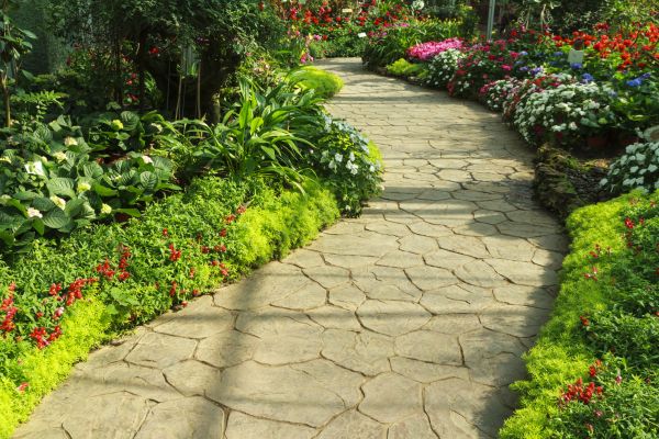 Stone Pathway Repair in Ventura