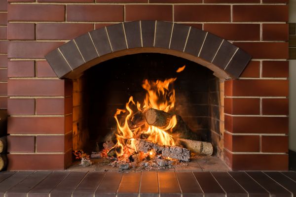 Brick Fireplace Installation in Ventura