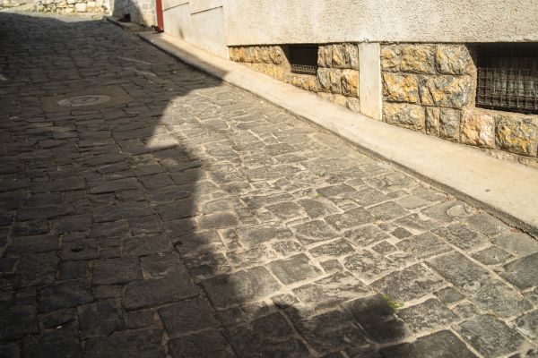 Stone Sidewalk Repair in Ventura