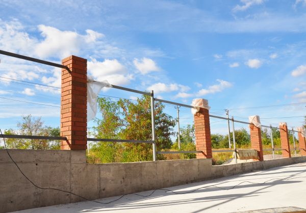 Brick Pillar Installation in Ventura